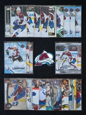 🗻 20+ Colorado Avalanche NHL Trading Card Lot